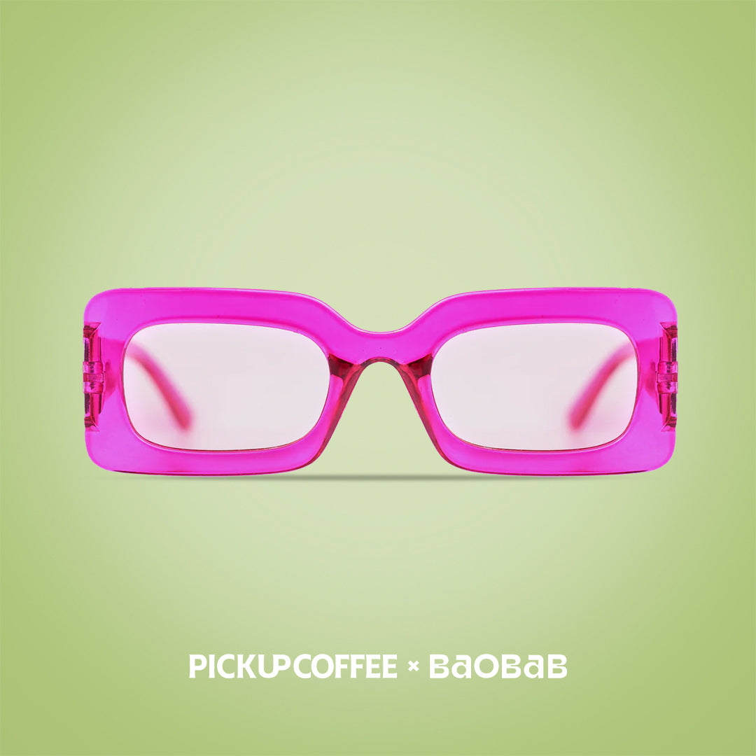 JEAN Bubblegum Sunglasses + PICKUP COFFEE Voucher